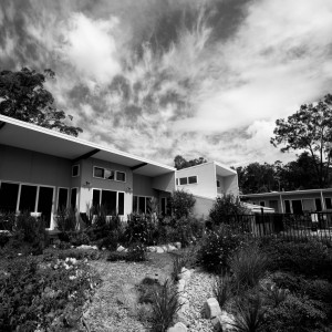 Gold Coast acreage home garden | PTMA Architecture